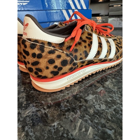 Adidas SL 72 OG Women's Athletic Shoes Black Leopard Casual Sneakers Pick Size - Picture 5 of 12